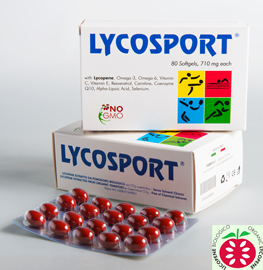 Lycosport to support athlete diet, produced in Italy with our certified organic lycopene to the wholesale distribution in Europe, USA, Latin America, Asia, Africa and Australia